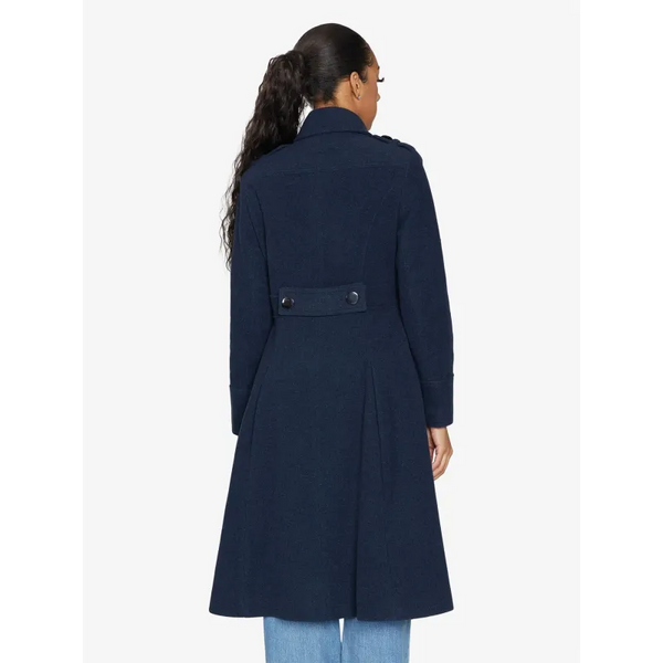 A - Line Double Breasted Coat - Coats & Jackets