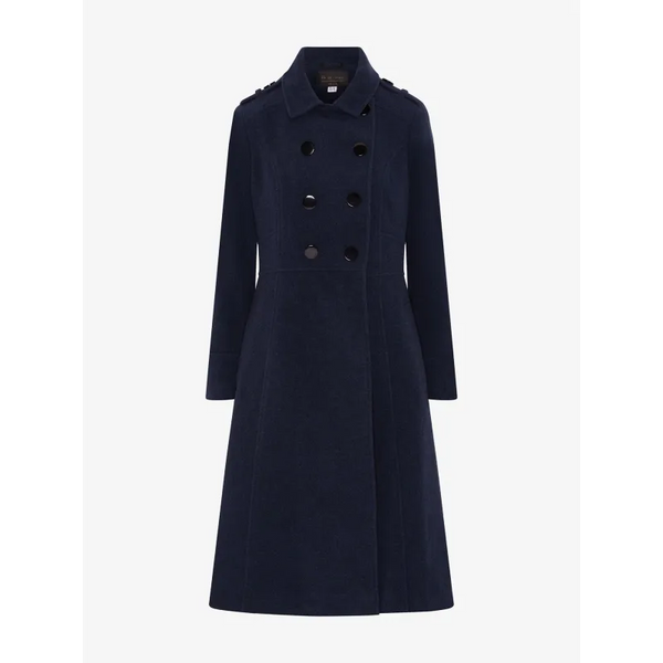 A - Line Double Breasted Coat - Coats & Jackets