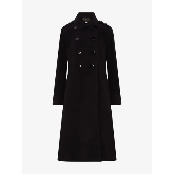 A - Line Double Breasted Coat - Coats & Jackets