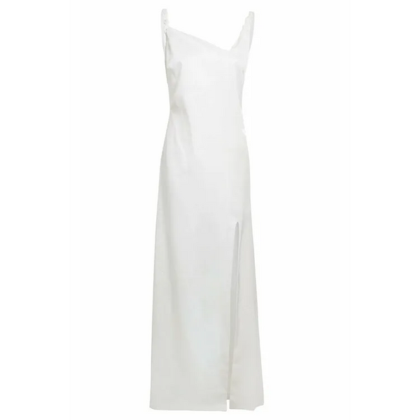 Backless Maxi Dress - S / Ivory Dresses