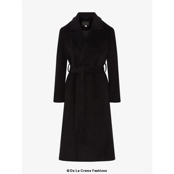 Belted Longline Duster Coat - Coats & Jackets