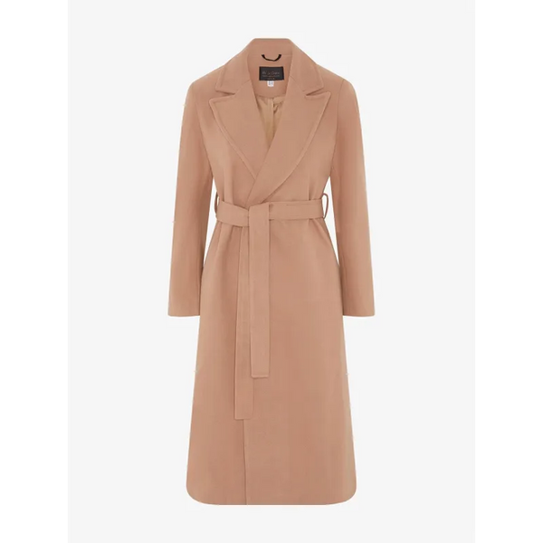 Belted Longline Duster Coat - Coats & Jackets