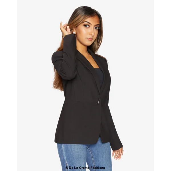 Black Casual Blazer - Coats & Jackets