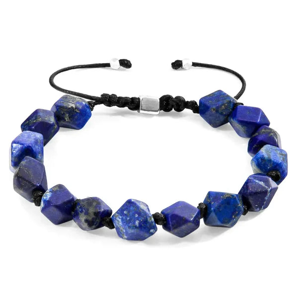 Blue Lapis Lazuli Zebedee Silver and Stone Beaded - Jewelry