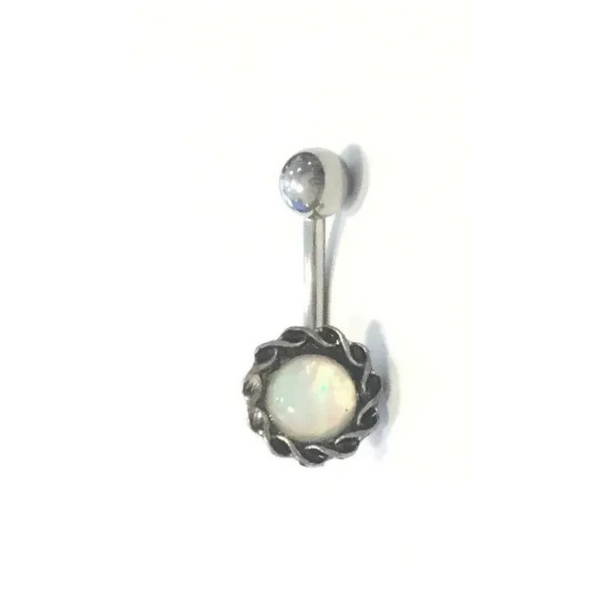 Boho Surgical Steel Belly Bar - Style 6 - Jewelry & Watches