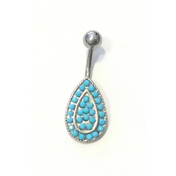 Boho Surgical Steel Belly Bar - Style 7 - Jewelry & Watches