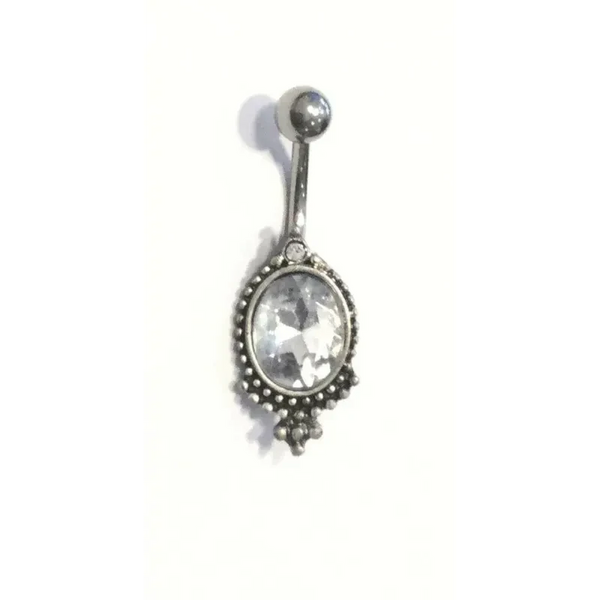 Boho Surgical Steel Belly Bar - Style 8 - Jewelry & Watches