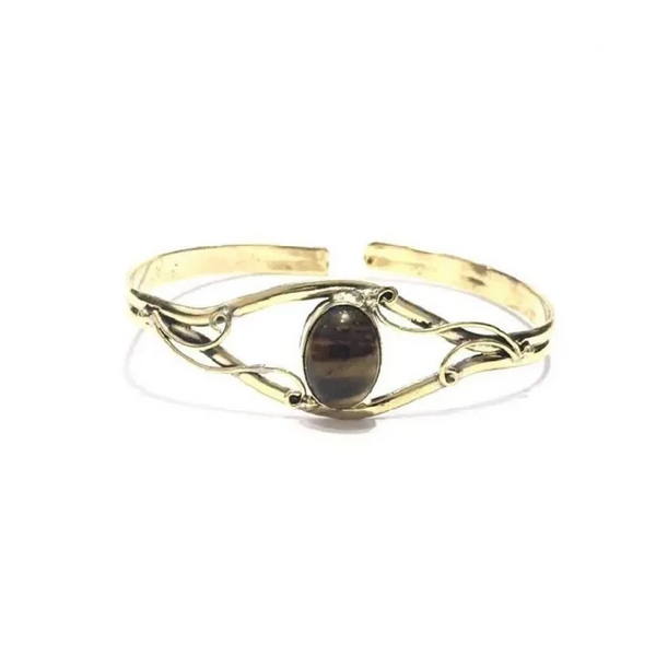 Centre Stone Bangle Bracelet - Jewelry & Watches