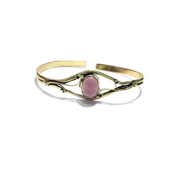 Centre Stone Bangle Bracelet - Jewelry & Watches