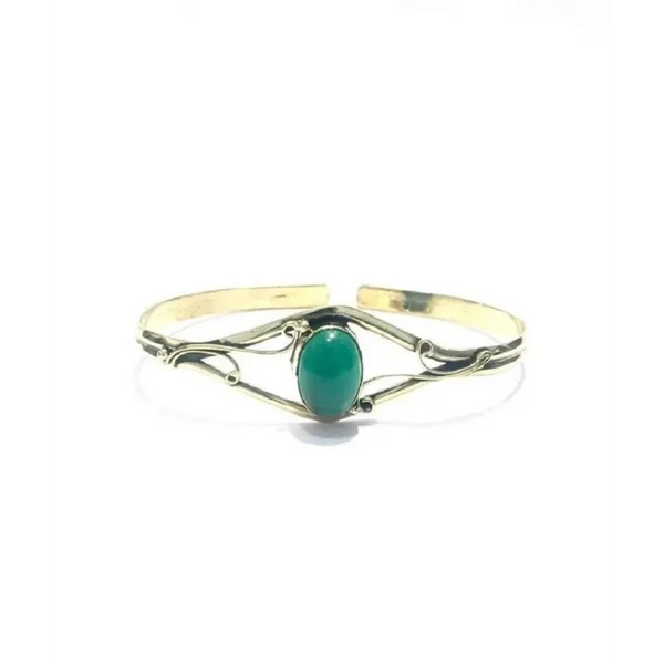 Centre Stone Bangle Bracelet - Jewelry & Watches