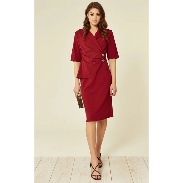 Diane Wrap Blazer Dress - Dresses