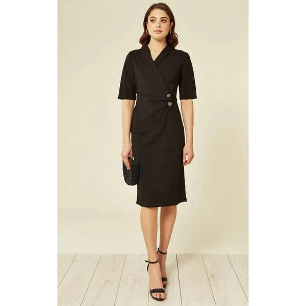 Diane Wrap Blazer Dress - Dresses