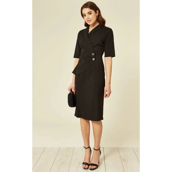 Diane Wrap Blazer Dress - Dresses