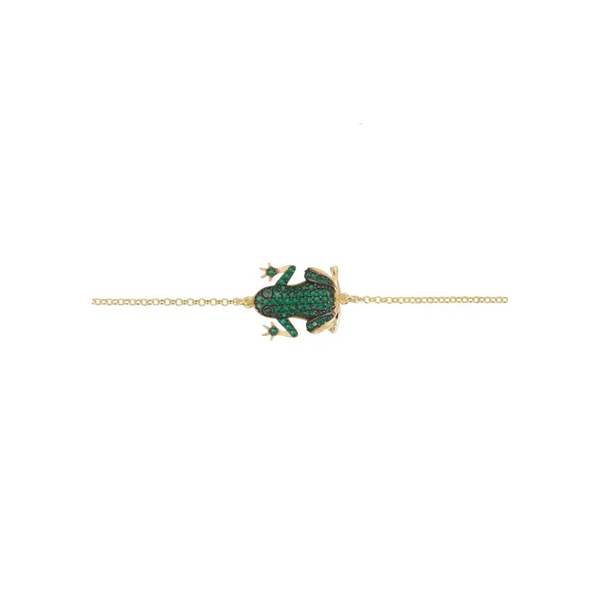 Frog Prince Bracelet Gold - Jewelry & Watches