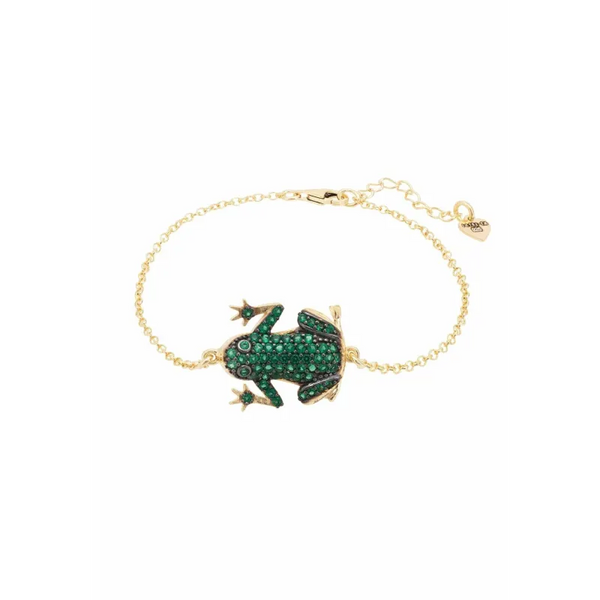 Frog Prince Bracelet Gold - Jewelry & Watches