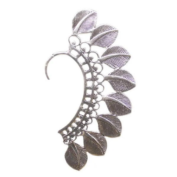 Large Boho Feathers Earcuff - Jewelry & Watches