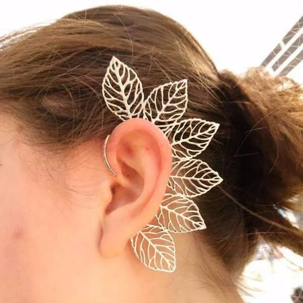 Leaf Ear Cuff - Jewelry & Watches