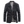 Men’s Casual Loose Denim Multi-pocket Suit Jacket - Black /