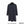 Oversized Velvet Trim Lightweight Swing Coat - 10 FITS UK