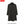 Oversized Velvet Trim Lightweight Swing Coat - 22 FITS UK