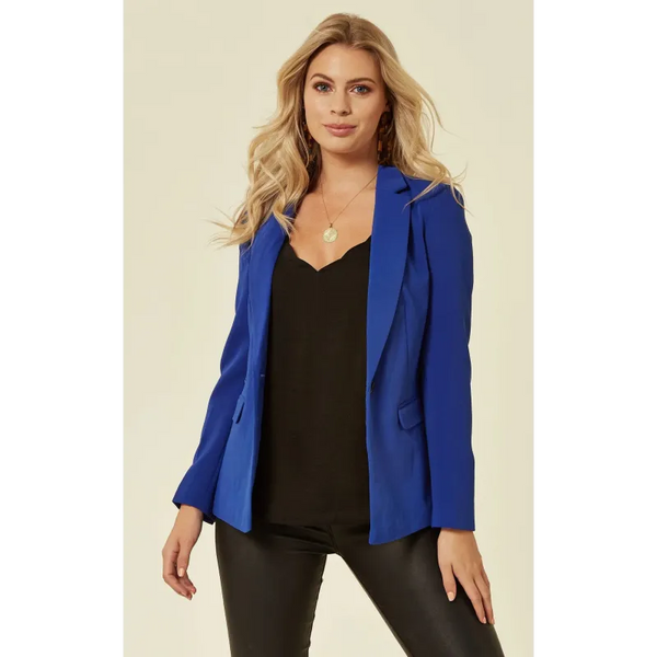 Petite Royal Blue Blazer - Coats & Jackets