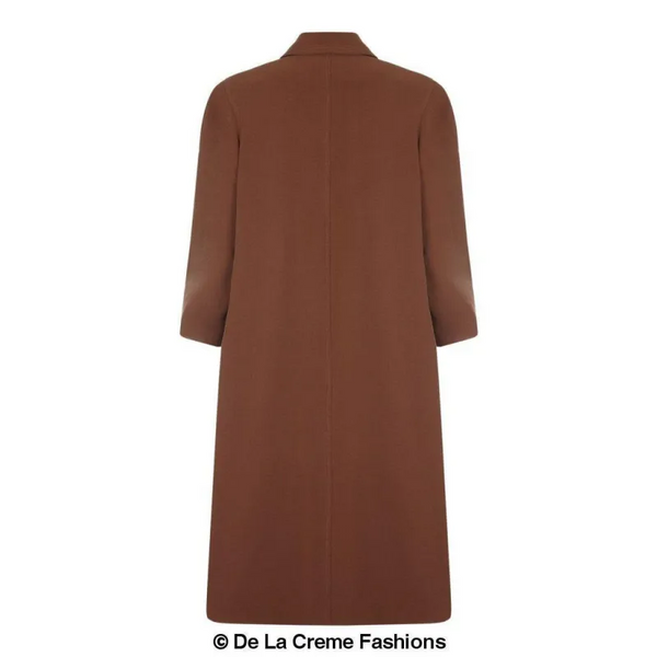 Plus Size Long Coat - Coats & Jackets