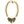 Rocked Up Crystal Quartz Necklace - Gold - Necklaces