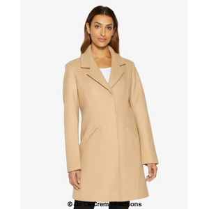Sara Covert Button Up Coat - Coats & Jackets