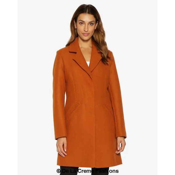 Sara Covert Button Up Coat - Coats & Jackets