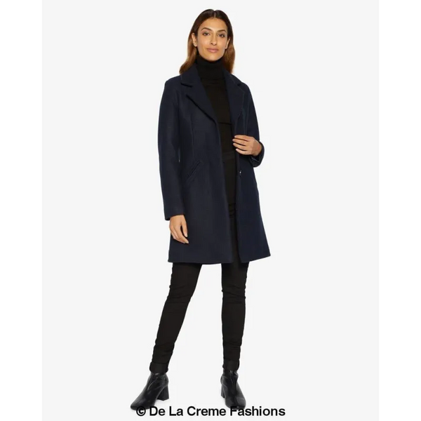 Sara Covert Button Up Coat - Coats & Jackets