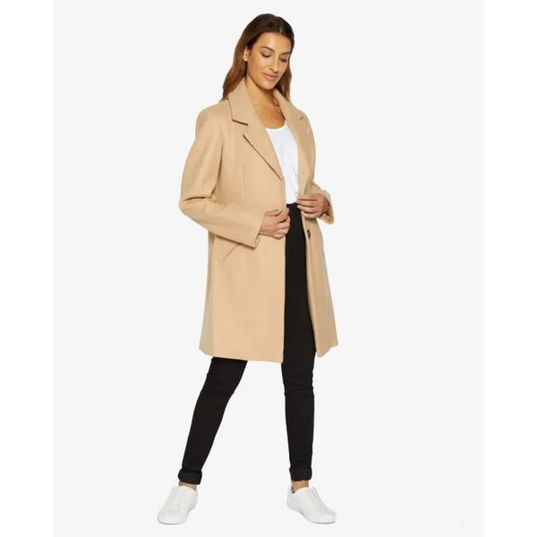 Sara Covert Button Up Coat - Coats & Jackets