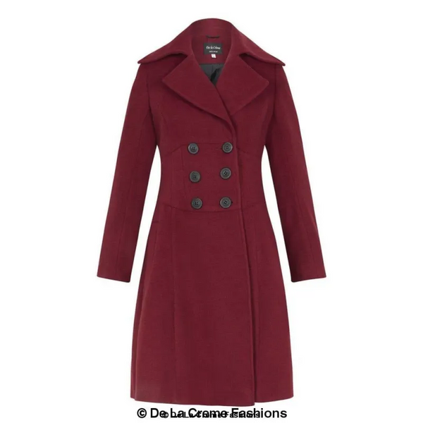 Slim Fit A - Line Coat - Coats & Jackets