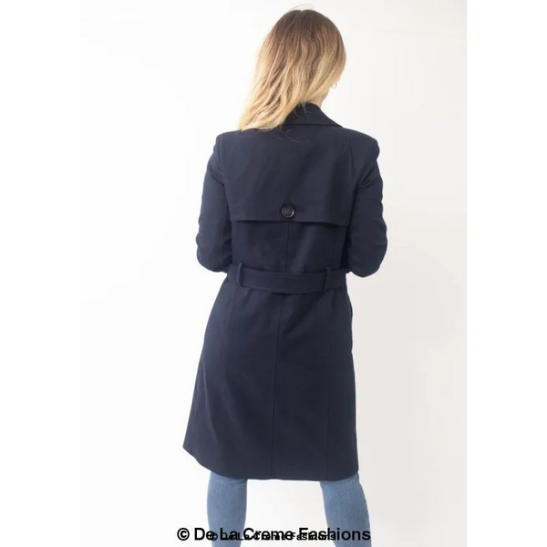 Slim Fit Lightweight Trench Coat - Coats & Jackets