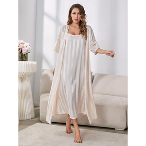 Strap pajamas women’s long nightgown high-end home