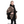 Women’s Camo Print Fur Trim Hooded Cape - Coats & Jackets