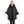 Women’s Wool & Cashmere Blend Fur Lined Hooded Cape