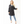 Women’s Mid Length Belted Mac Coat - UK 8/EU 36/US 4 / Black