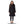 Womens Wool Blend Faux Fur Trim Midi Coat - Coats & Jackets