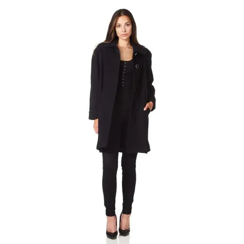 Wool and Cashmere Blend Swing Coat - UK 10/EU 38/US 6