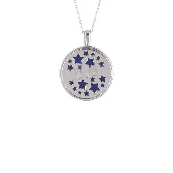 Zodiac Lapis Lazuli Gemstone Star Constellation Pendant