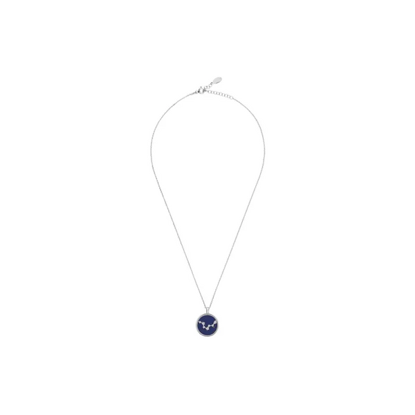 Zodiac Lapis Lazuli Gemstone Star Constellation Pendant