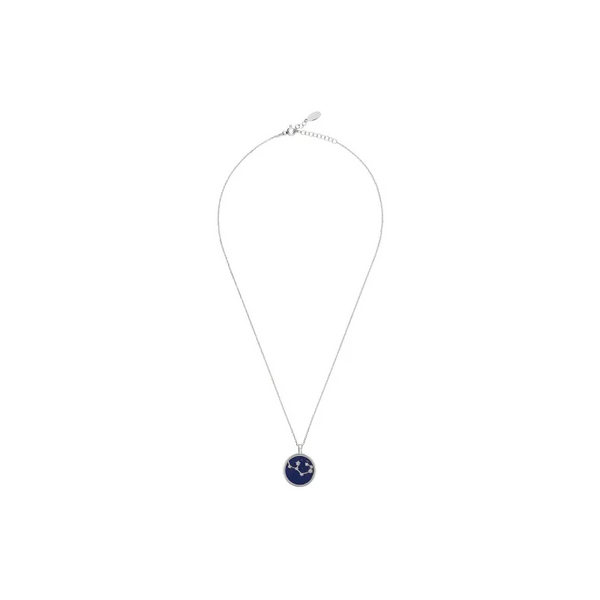 Zodiac Lapis Lazuli Gemstone Star Constellation Pendant