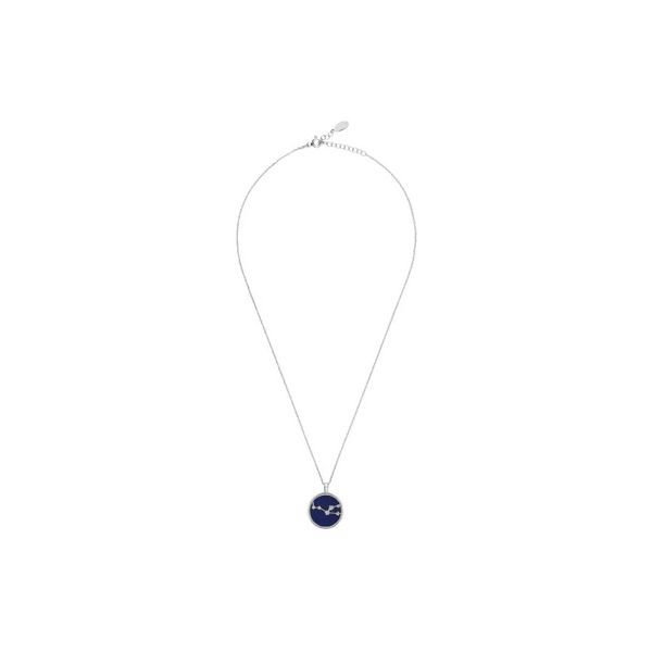 Zodiac Lapis Lazuli Gemstone Star Constellation Pendant