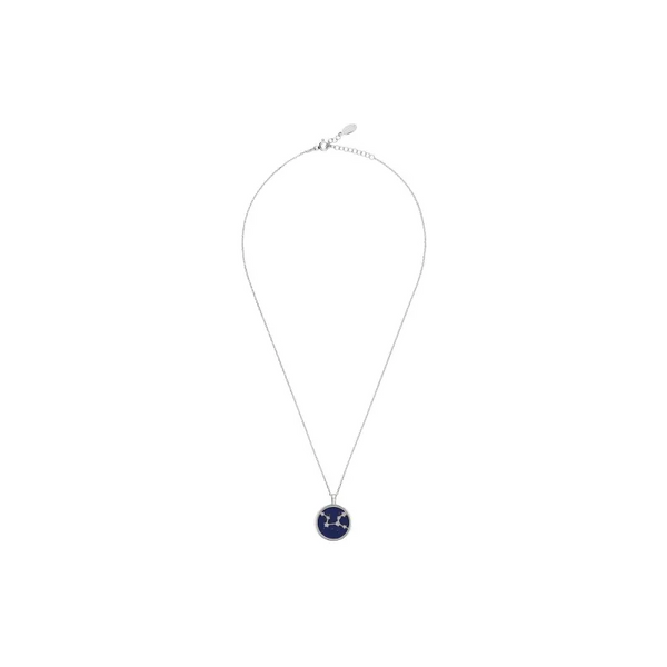 Zodiac Lapis Lazuli Gemstone Star Constellation Pendant